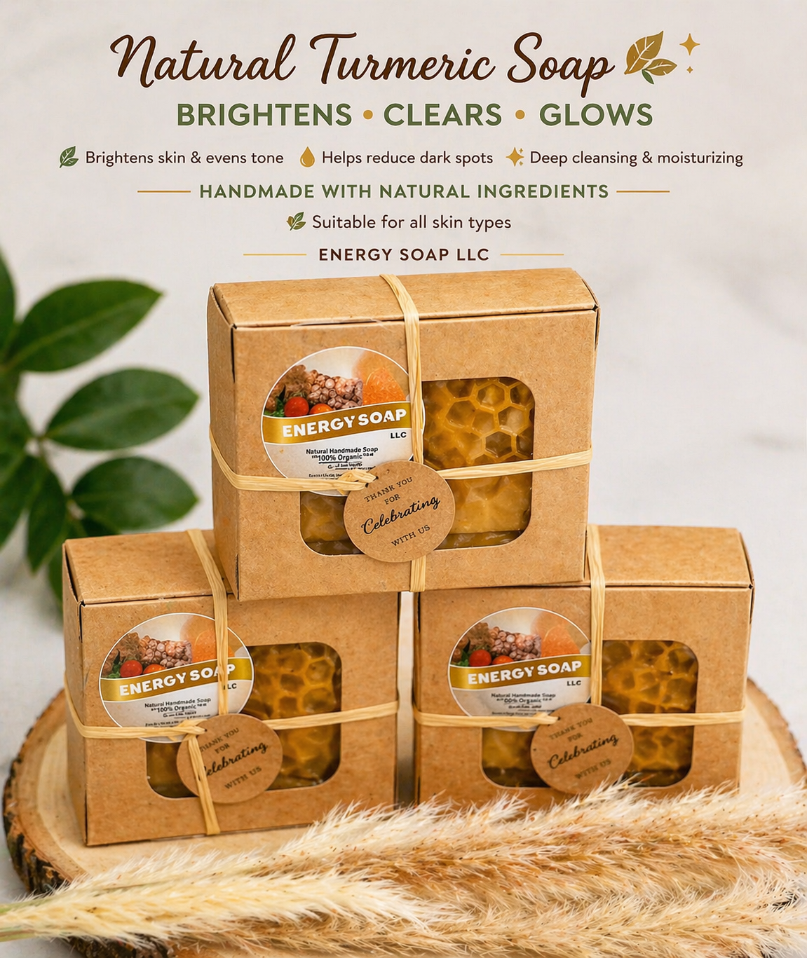 Energy Turmeric Soap